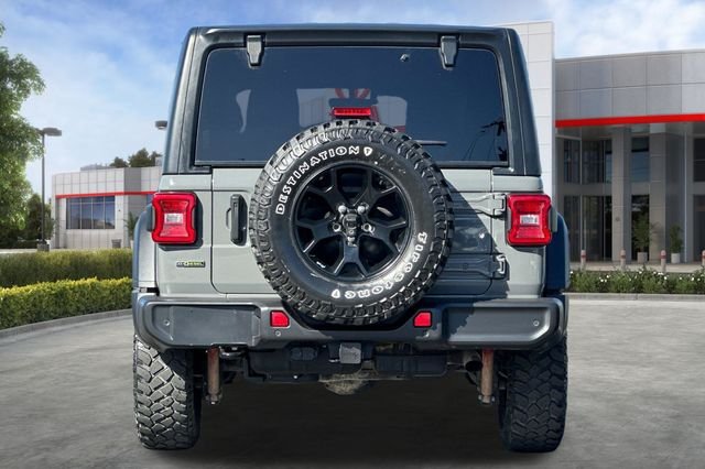 Used 2022 Gray Jeep Unlimited Willys image 5