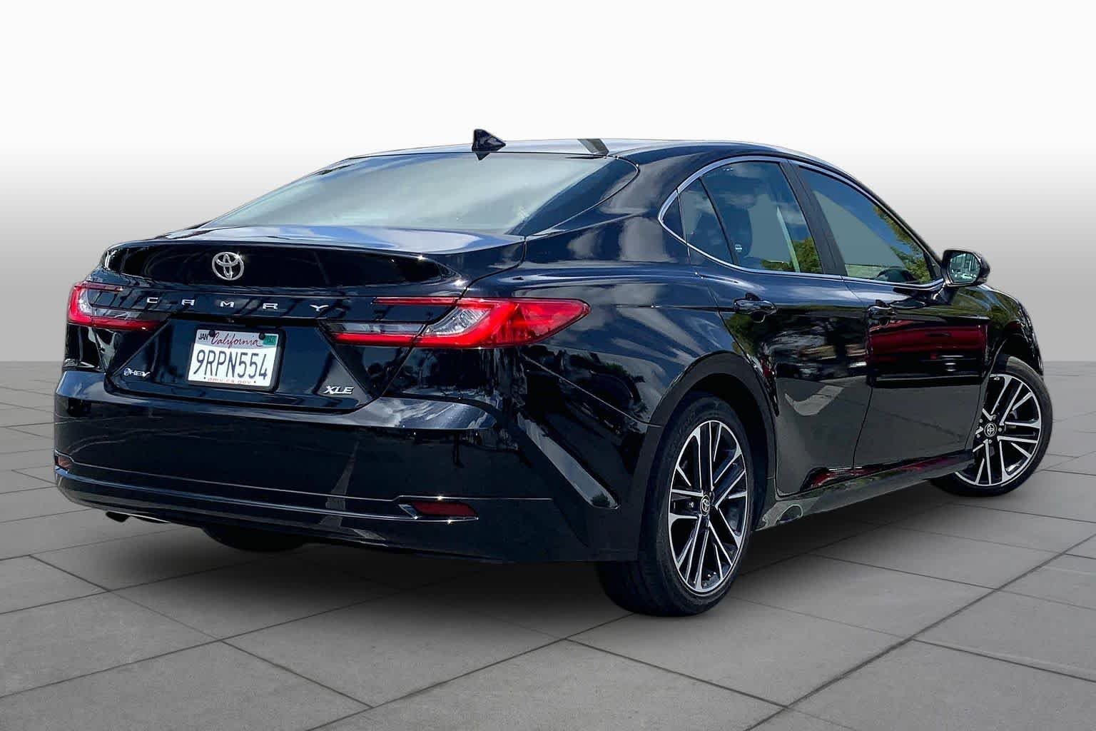 Used 2025 Midnight Black Metallic Toyota XLE image 12