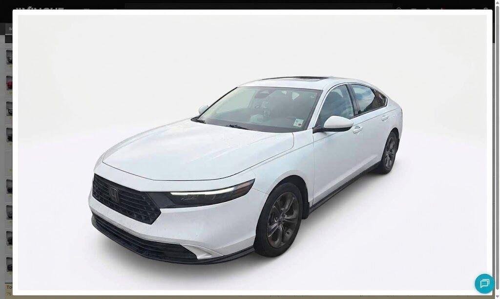 Used 2023 Platinum White Pearl Honda EX image 1