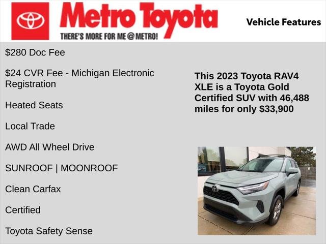 Certified Used 2023 LUNAR ROCK Toyota XLE image 6