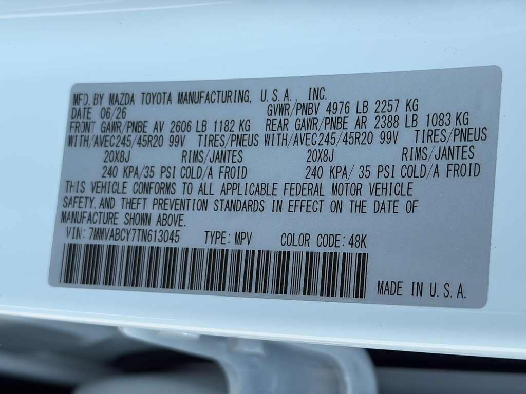 New 2026 Wind Chill Pearl Mazda 2.5 Turbo image 37
