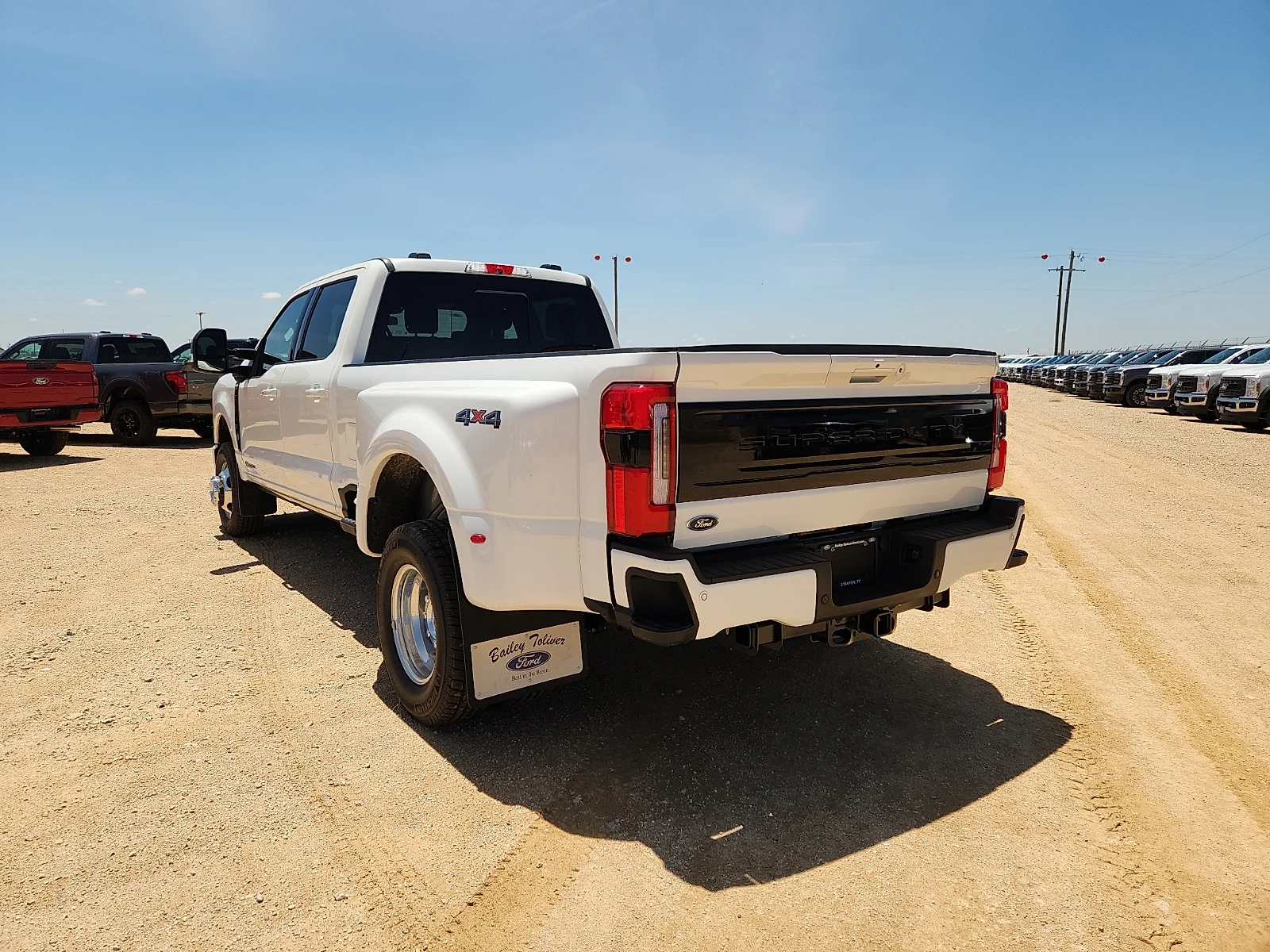 New 2026 Star White Metallic Tri-Coat Ford F-350® Platinum® image 5