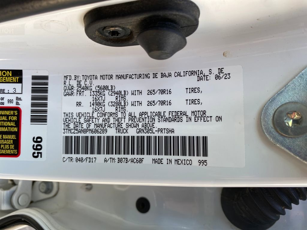 Used 2023 Ice Cap Toyota SR image 29