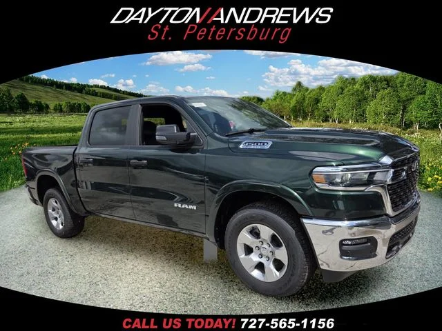 New 2026 Serrano Green Metallic RAM Big Horn/Lone Star image 1
