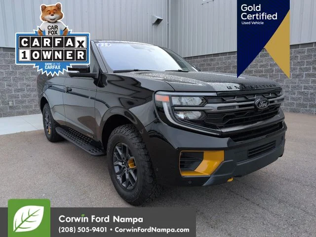 Certified Used 2025 Agate Black Metallic Ford  image 1