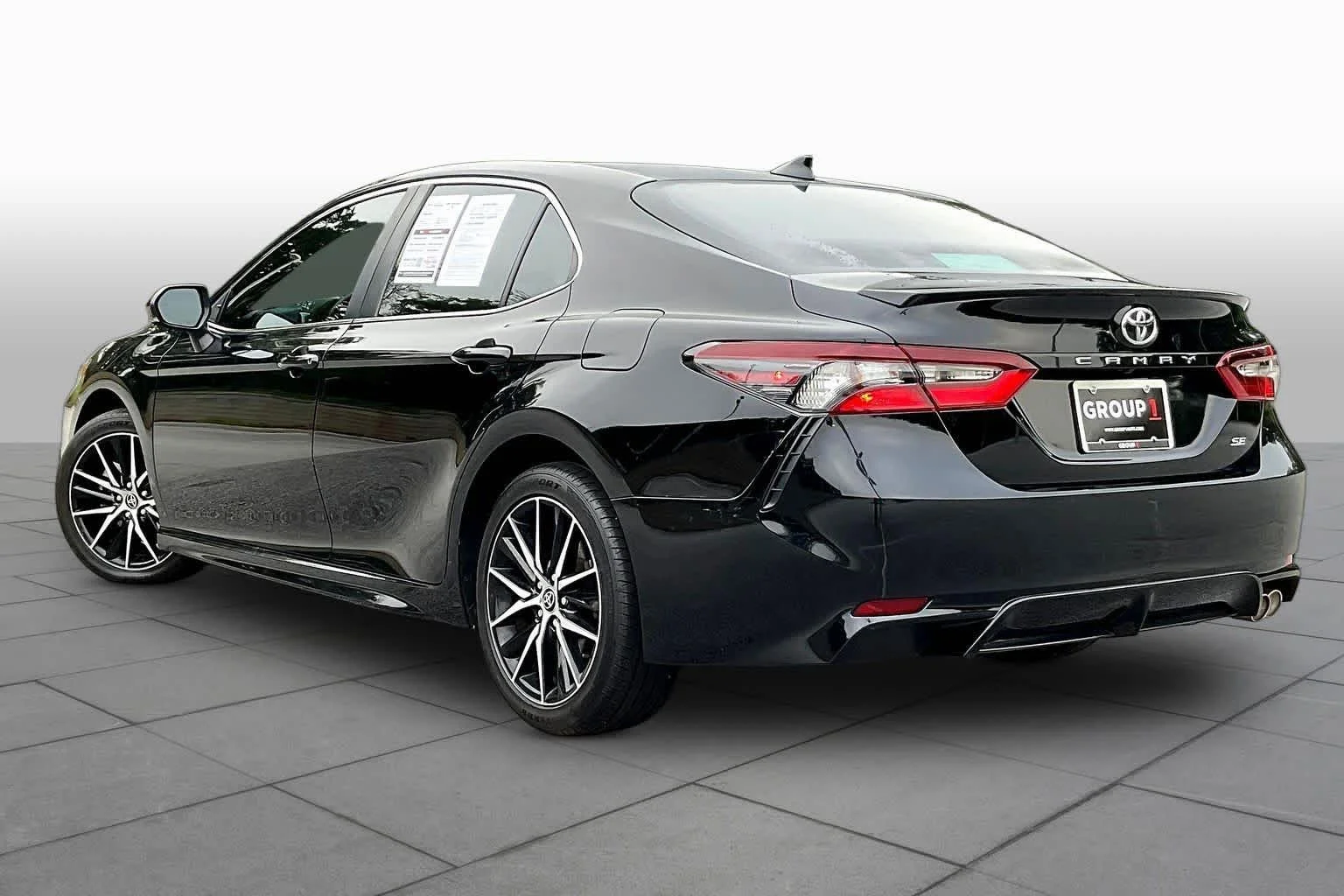 Used 2024 Midnight Black Metallic Toyota SE image 12