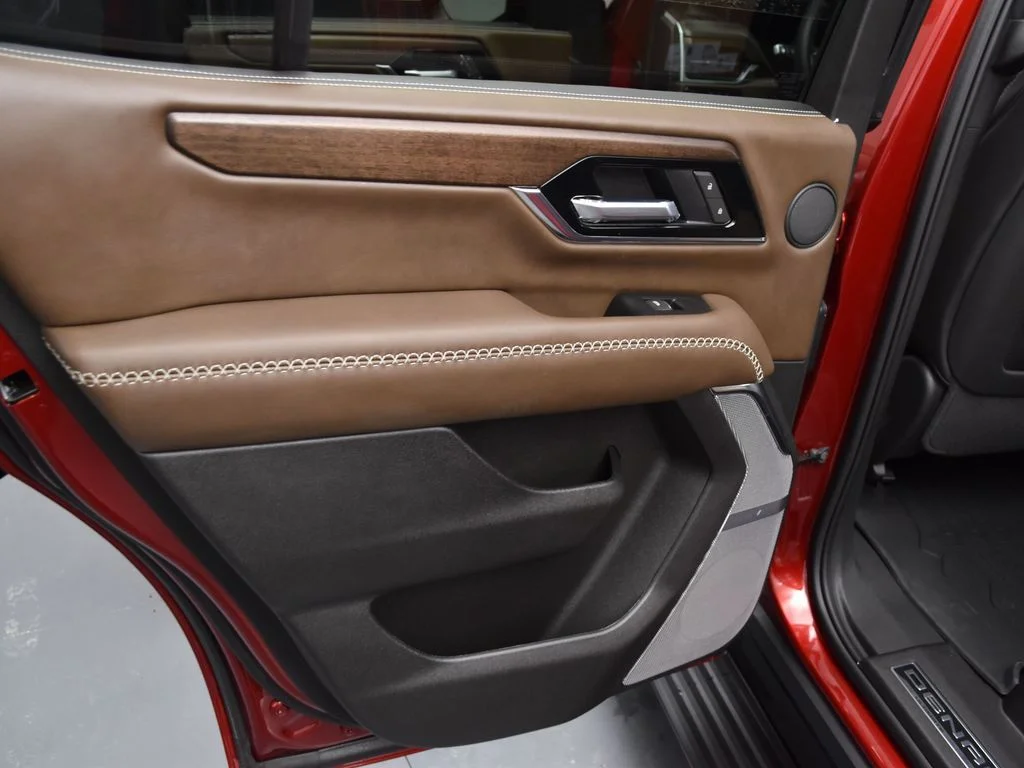 Used 2025 Volcanic Red GMC Denali Ultimate image 25
