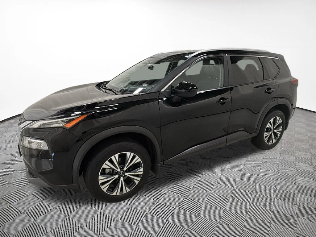 Certified Used 2023 Black Nissan SV image 2