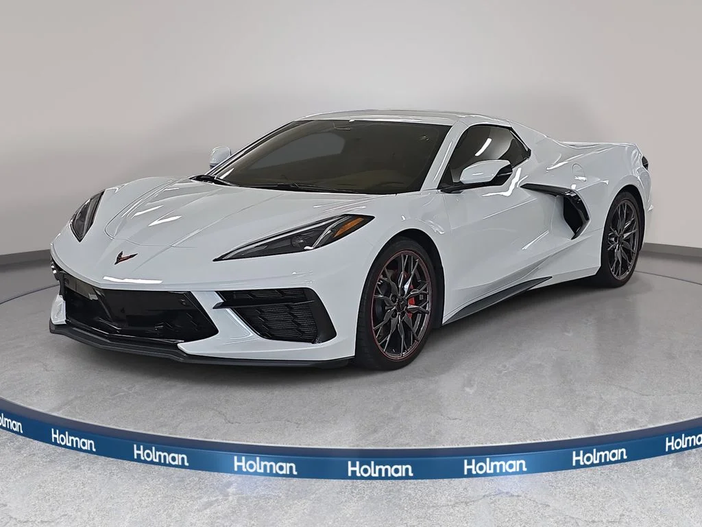 Used 2023 Arctic White Chevrolet Stingray image 1