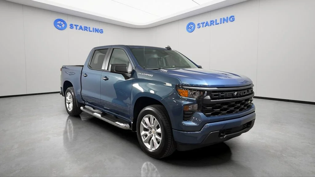 Used 2024 Lakeshore Blue Metallic Chevrolet Custom image 13