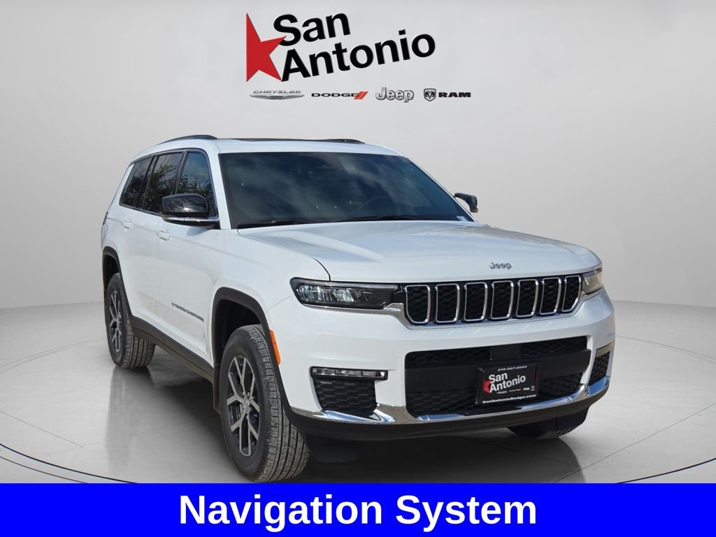 New 2025 Bright White Clear-Coat Exterior Paint Jeep Limited image 2