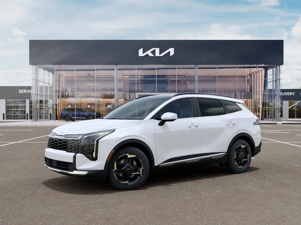 New 2026 Glacial White Kia EX image 3
