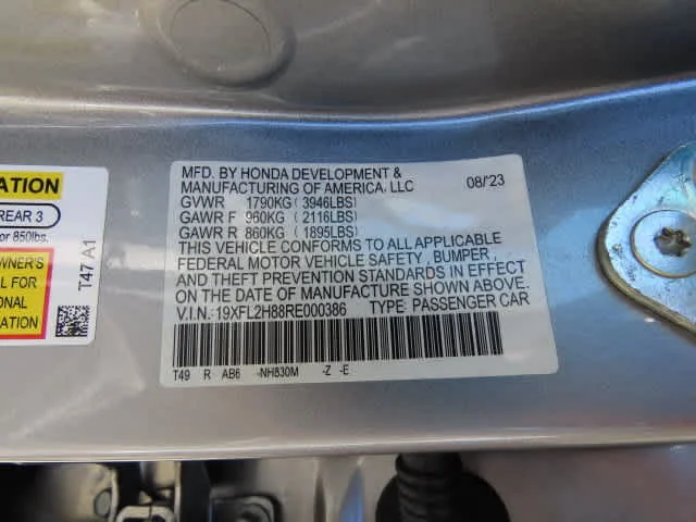 Certified Used 2024 Lunar Silver Metallic Honda Sport image 25