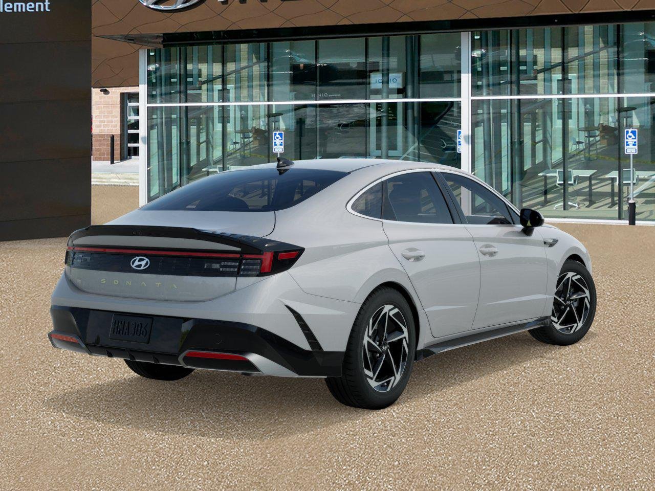 New 2027 Serenity White Hyundai SEL Sport image 5
