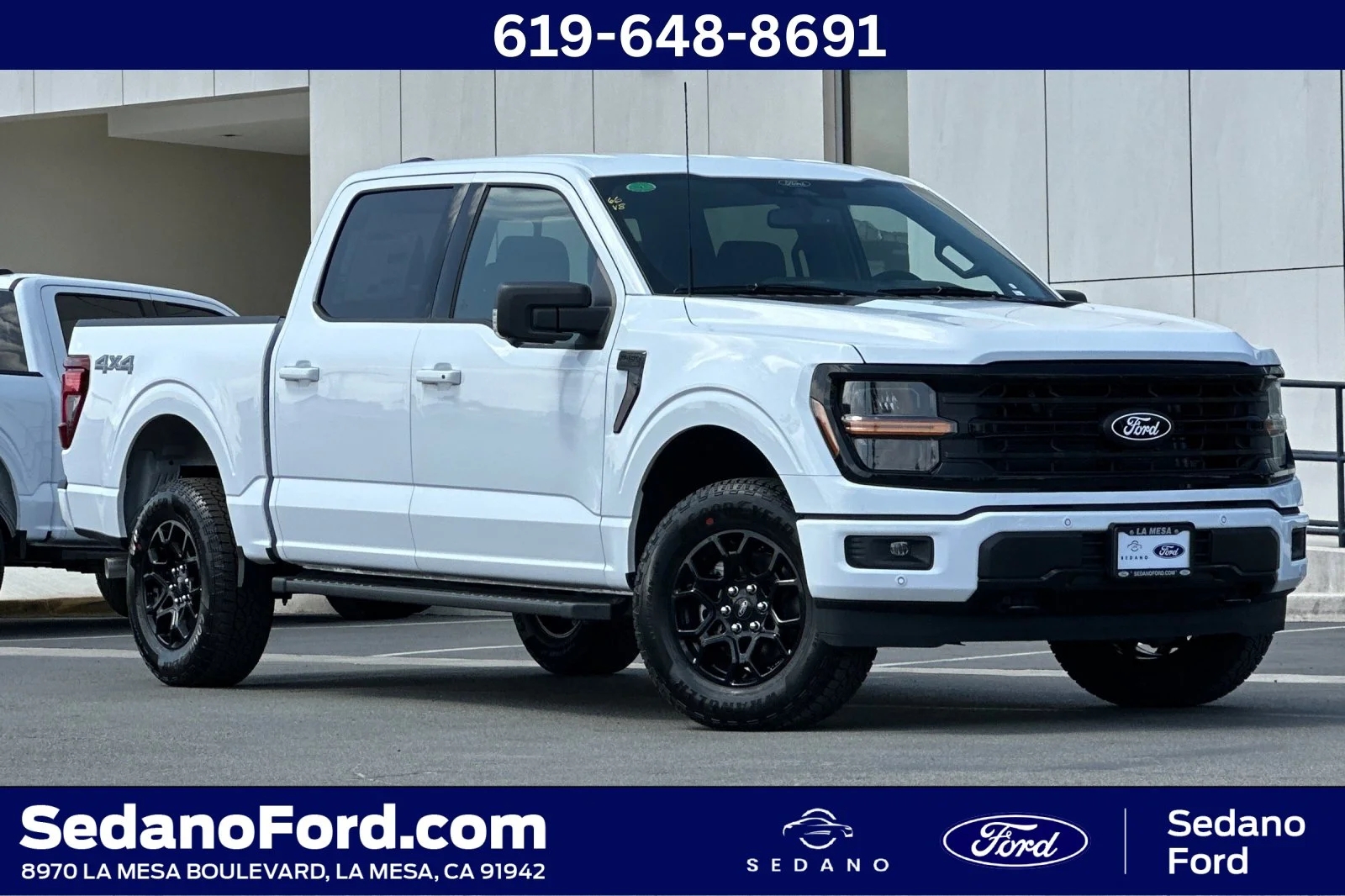 New 2026 White Ford XLT image 1