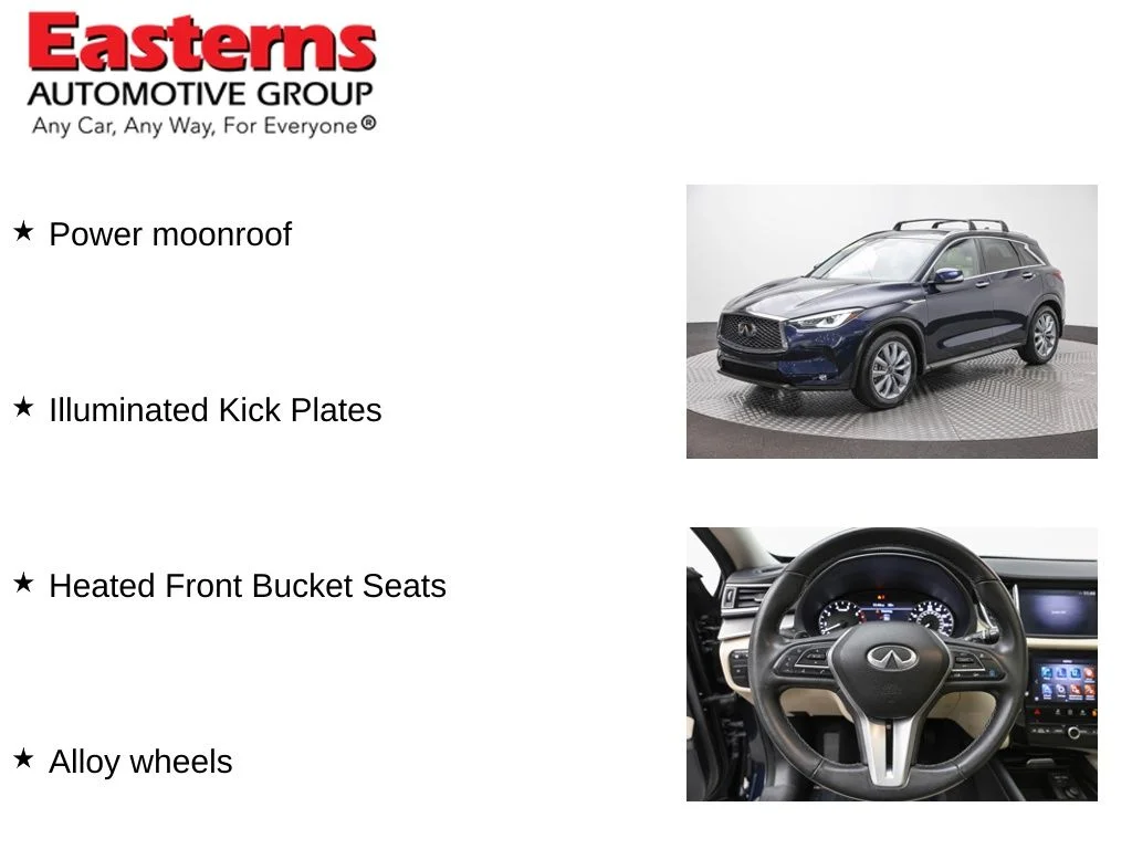 Used 2022 Blue INFINITI LUXE image 11