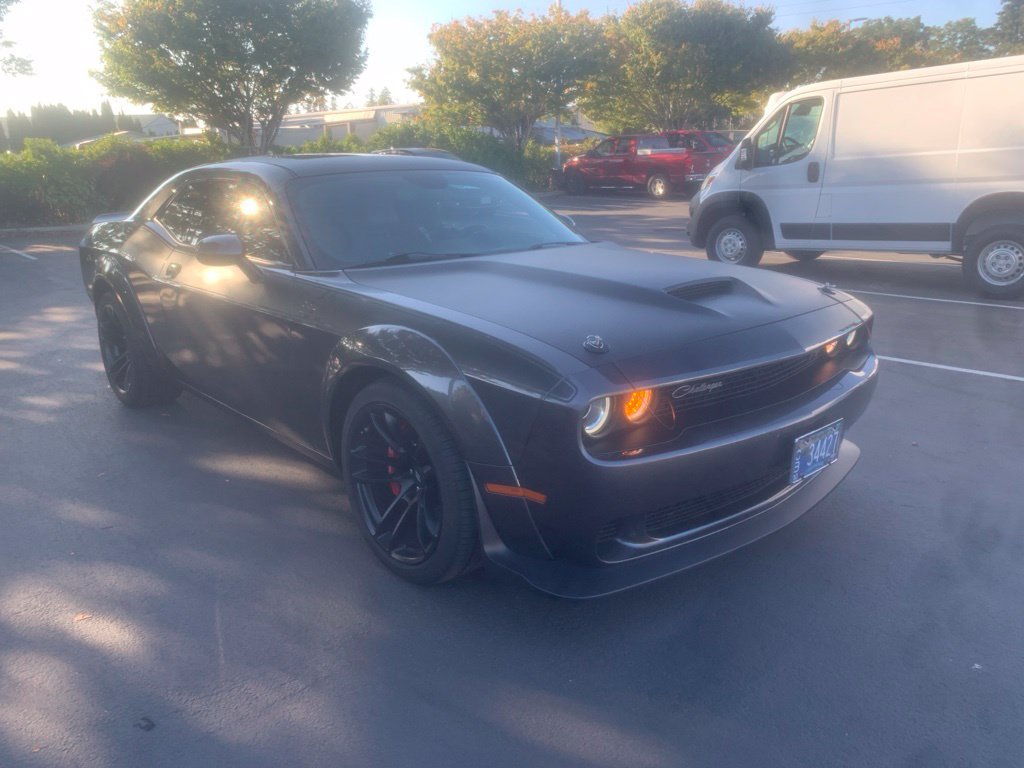 Used 2021 Gray Dodge R/T Scat Pack Widebody image 9