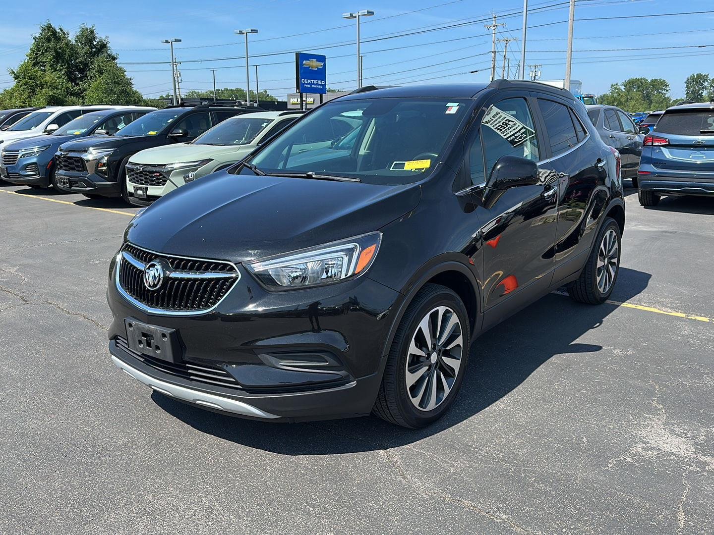 Used 2021 Ebony Twilight Metallic Buick Preferred image 5