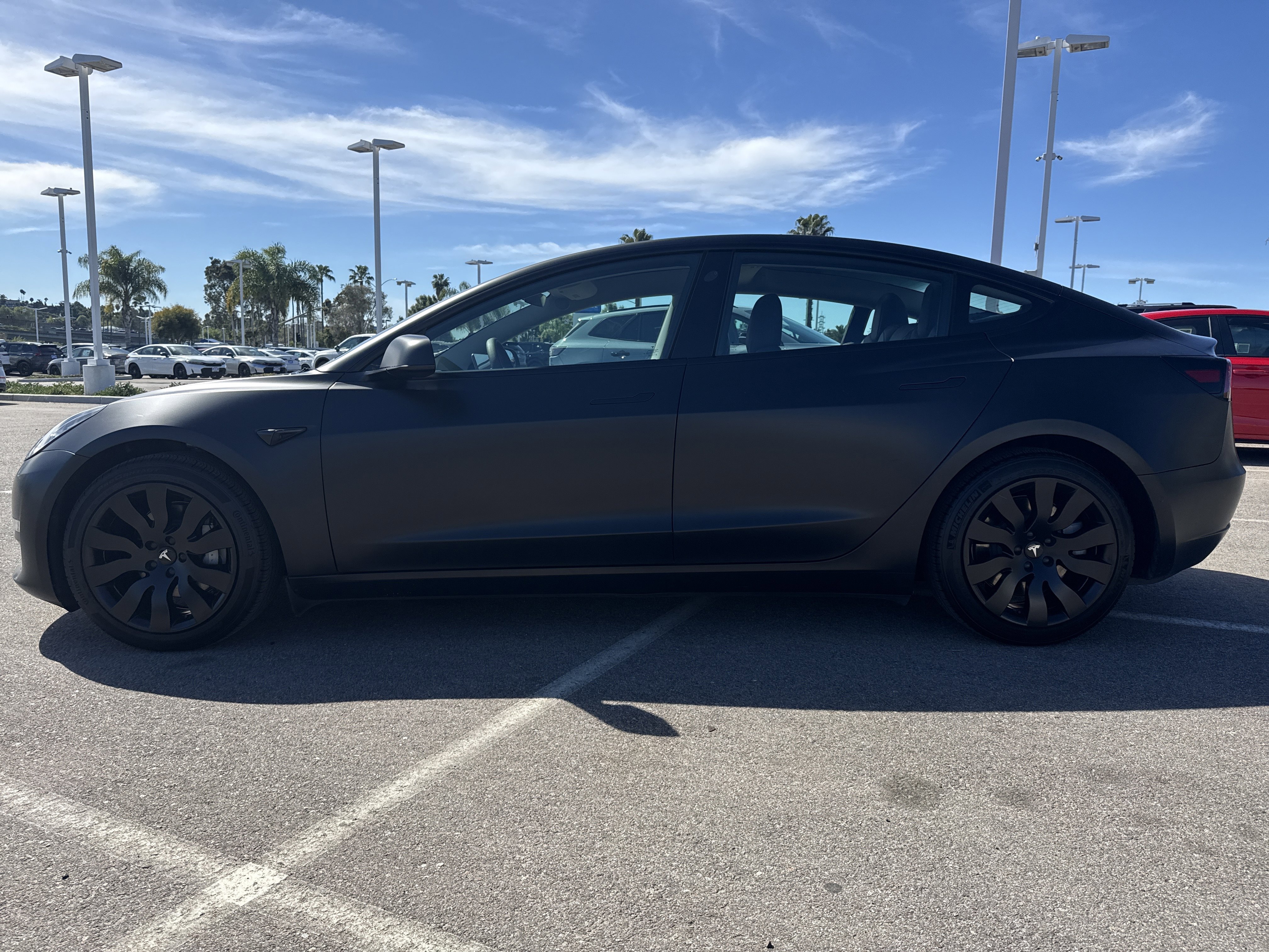 Used 2022 Tesla Model 3 Long Range with VIN 5YJ3E1EB3NF182414 for sale in Vista, CA