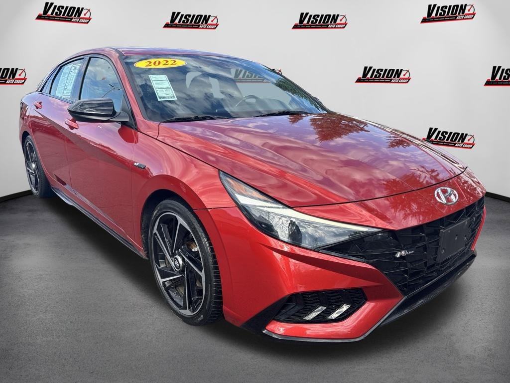 Used 2022 Orange Hyundai N Line image 3