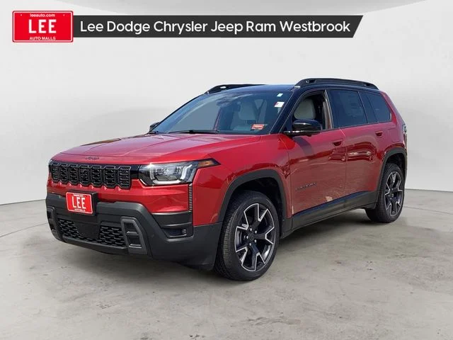 New 2026 Red Hot Pearlcoat Jeep OVERLAND 4X4 image 1