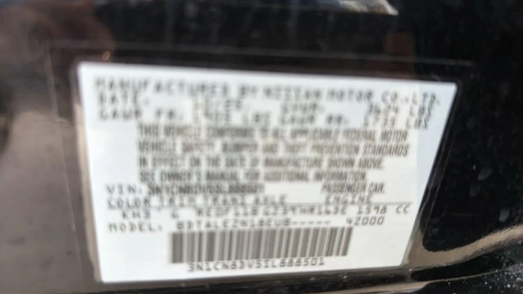 Certified Used 2025 Super Black Nissan 1.6 S image 17