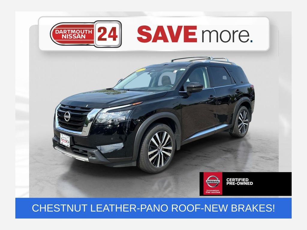 Used 2025 Black Nissan Platinum image 1