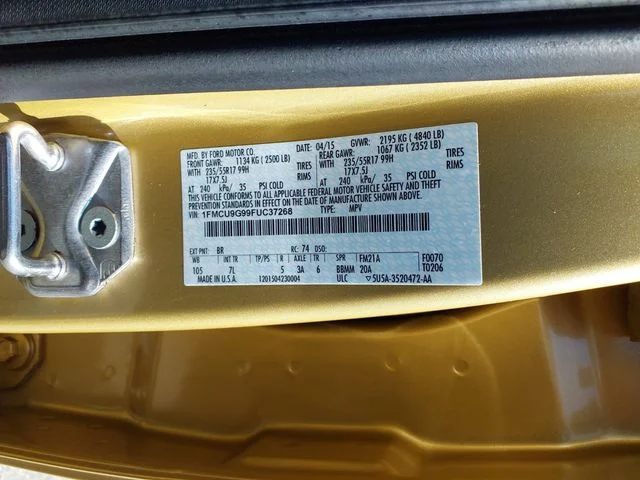 Used 2015 Gold Ford SE image 23