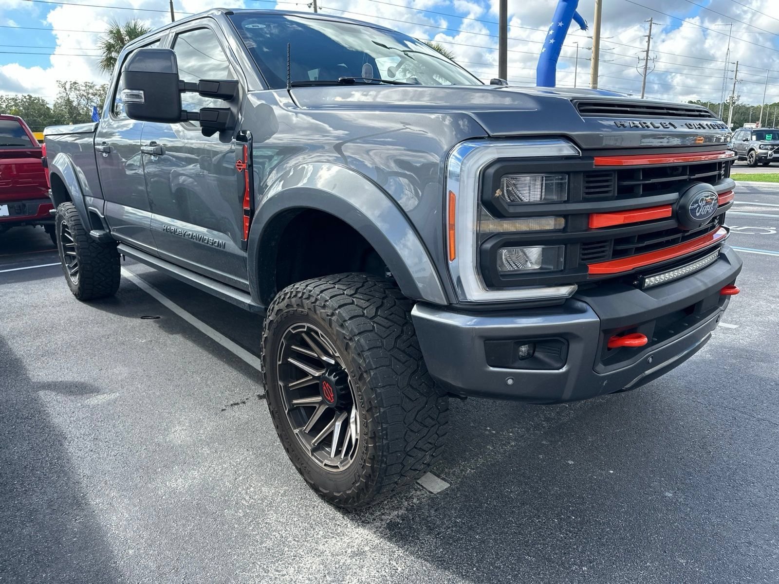 Used 2023 Gray Metallic Ford Lariat image 1