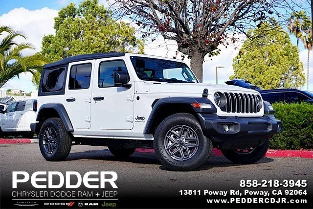 New 2026 Bright White Clearcoat Jeep Sport S image 1