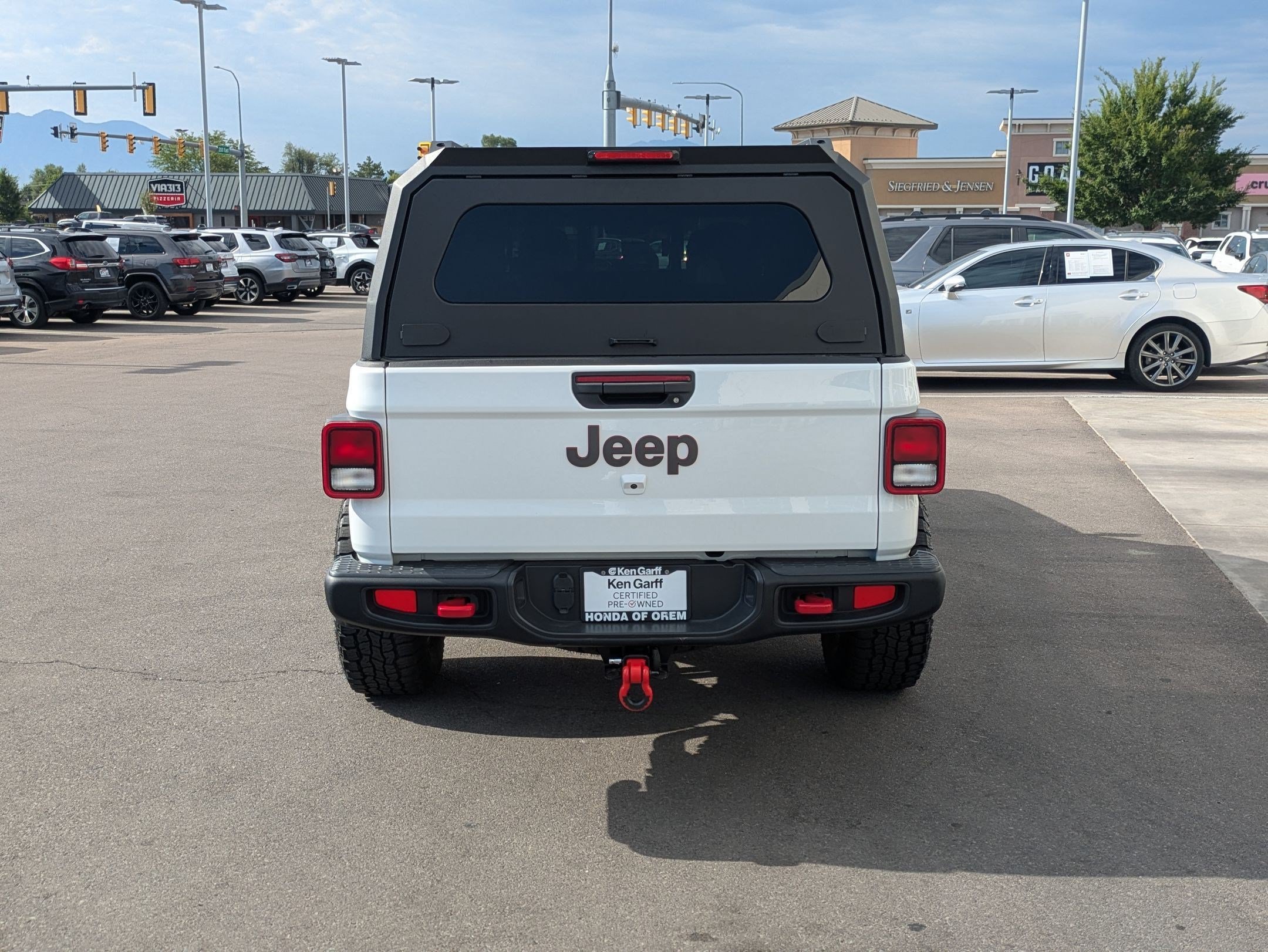 Used 2023 Bright White Clearcoat Jeep Rubicon image 4