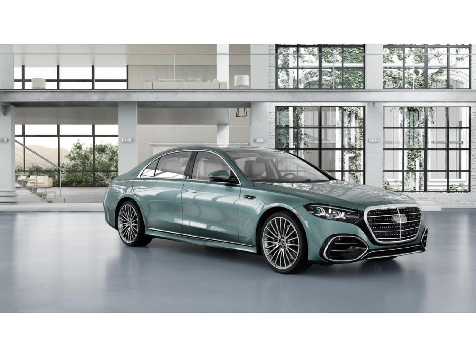 New 2027 Verde Silver Metallic Mercedes-Benz S 500 image 10