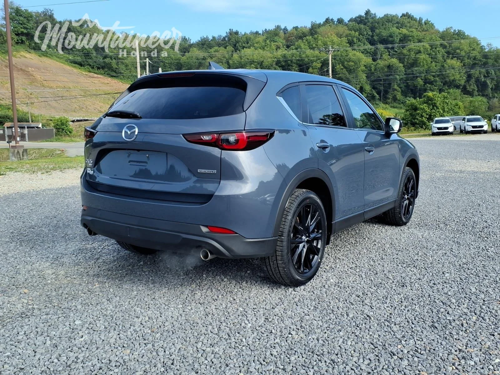 Used 2024 Polymetal Gray Metallic Mazda 2.5 S Carbon Edition image 5