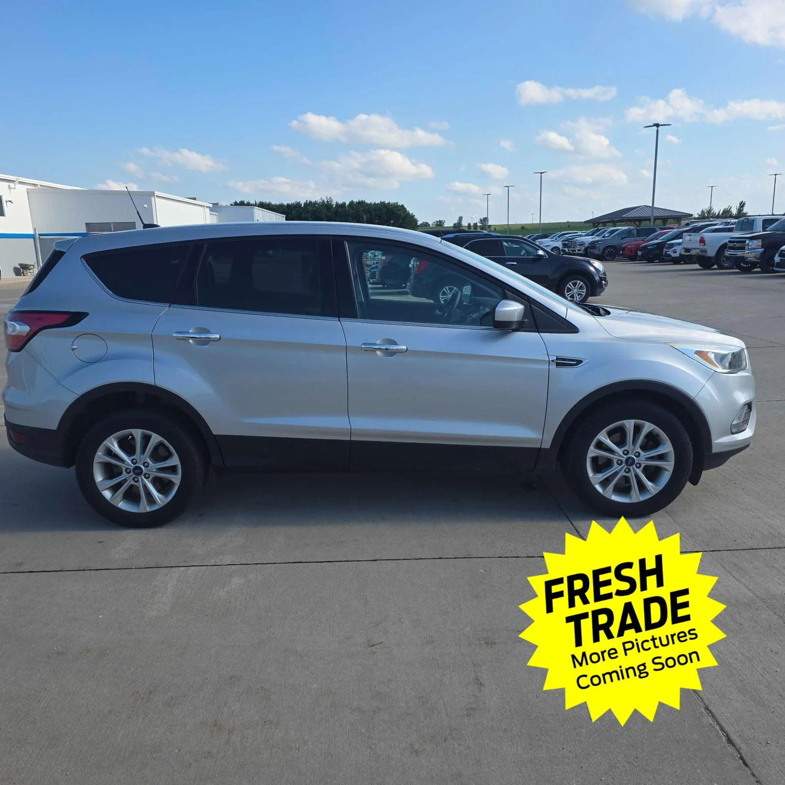 Used 2017 Ingot Silver Ford SE image 6