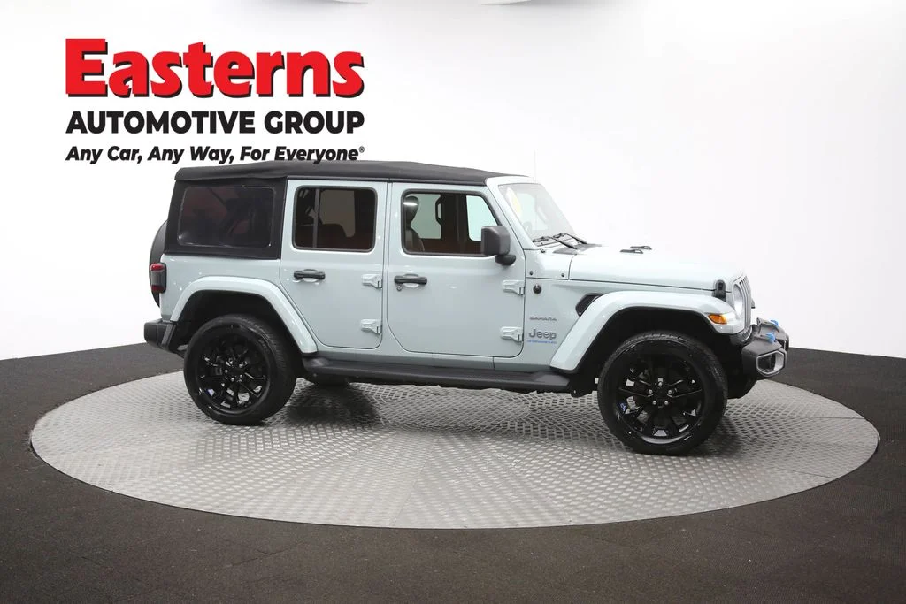 Used 2023 Gray Jeep Sahara 4xe image 46