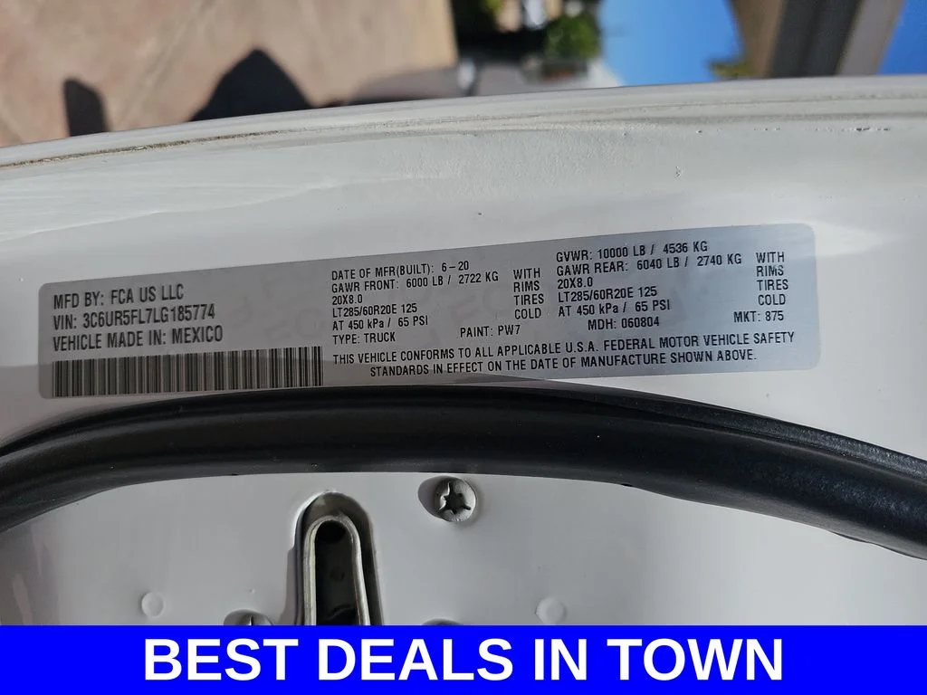 Used 2020 White Ram Laramie image 40