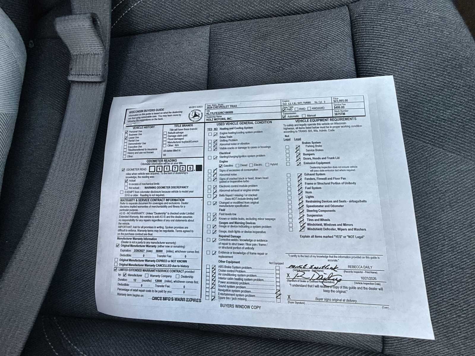 Certified Used 2024 Summit White Chevrolet LS image 28