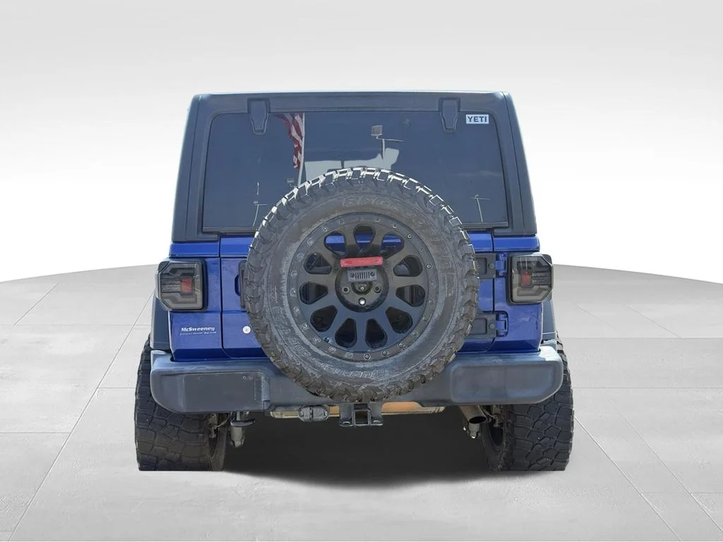 Used 2019 Blue Jeep Unlimited Sport S image 22