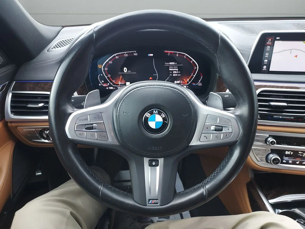 Used 2022 Blue BMW 740i xDrive image 10