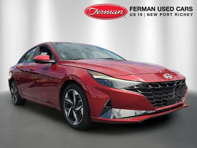 Certified Used 2023 Red Hyundai Limited image 1