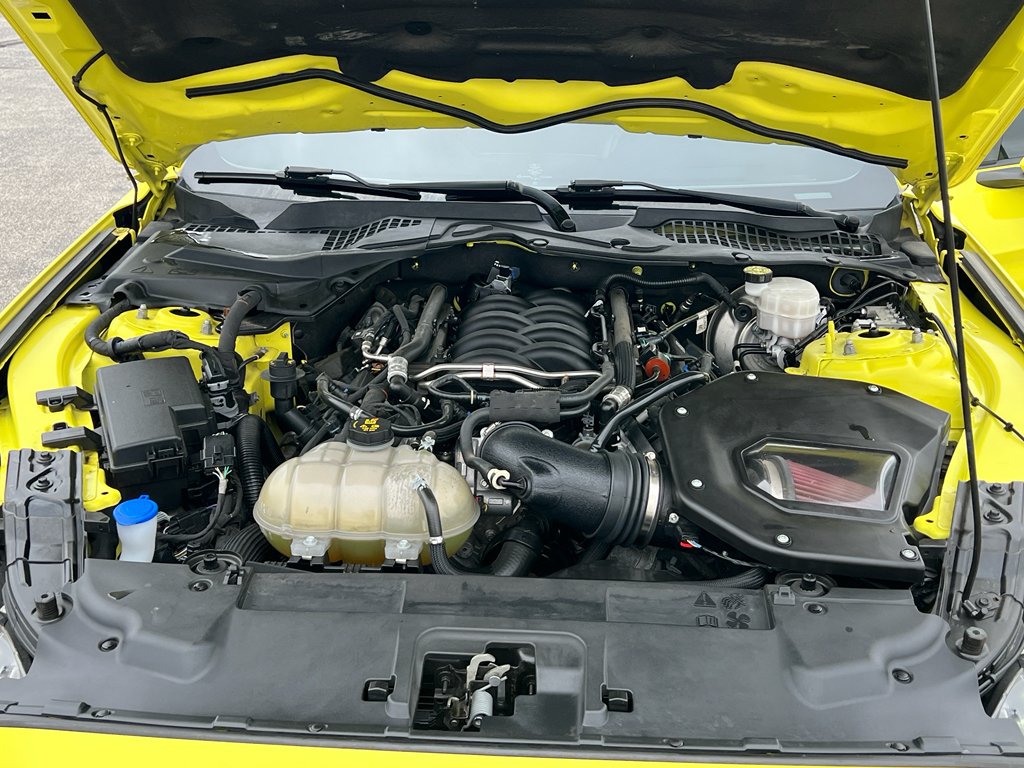 Used 2021 Grabber Yellow Ford GT Premium image 28