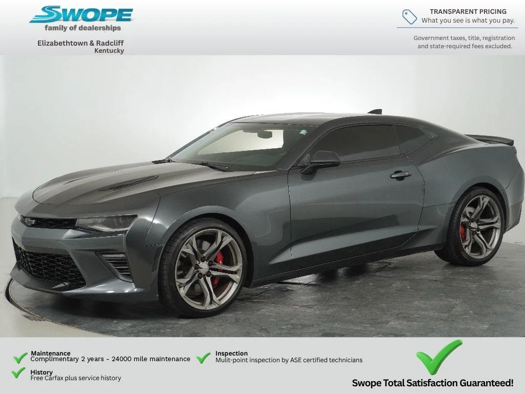 Used 2017 Nightfall Gray Metallic Chevrolet 1SS image 7