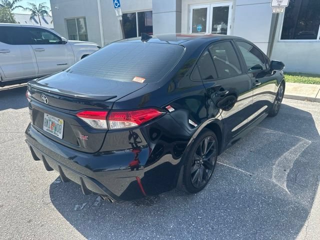 Used 2024 Midnight Black Metallic Toyota SE image 10