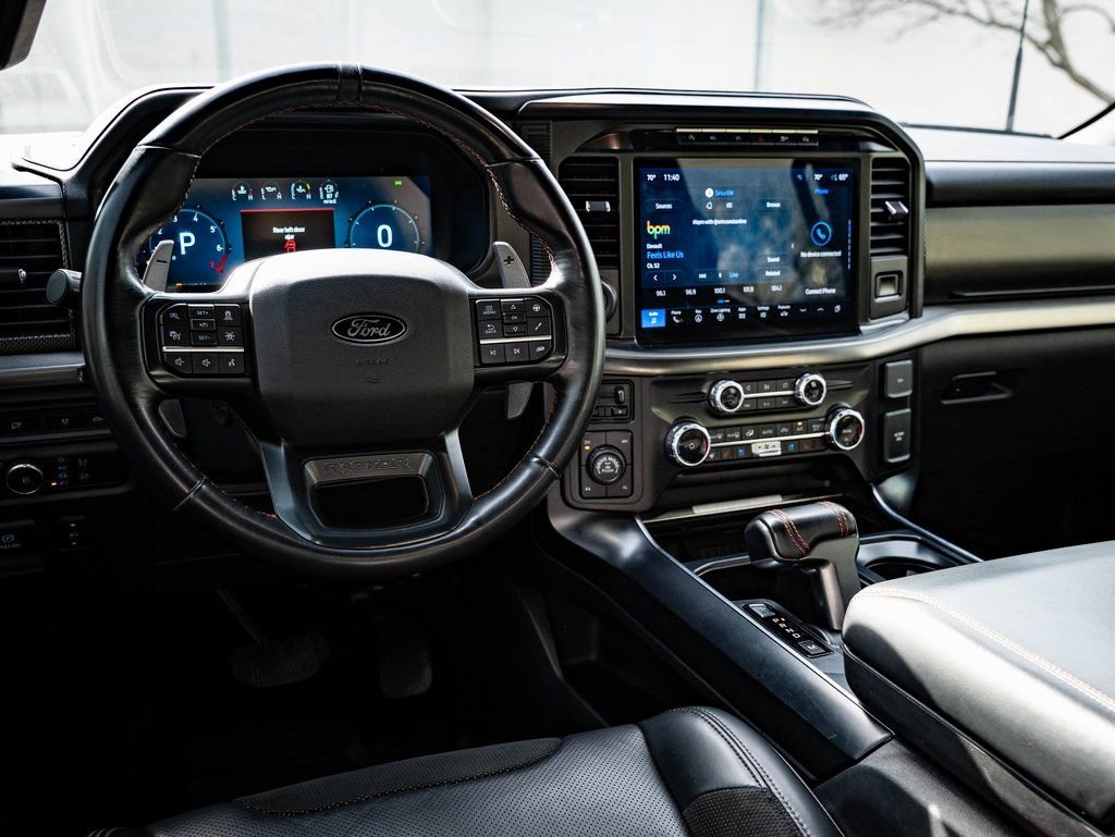 Used 2024 Antimatter Blue Metallic Ford Raptor image 4