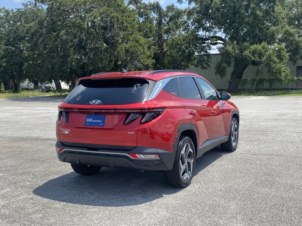 Certified Used 2023 Calypso Red Hyundai SEL image 8