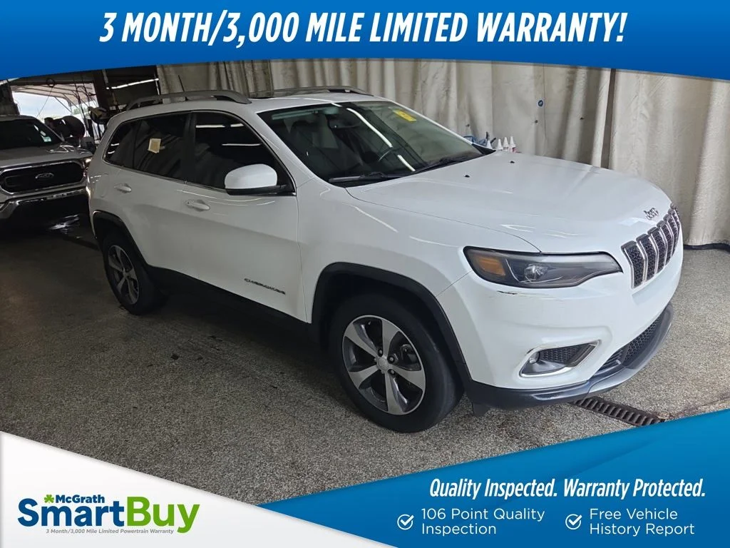 Used 2019 White Jeep Limited image 1
