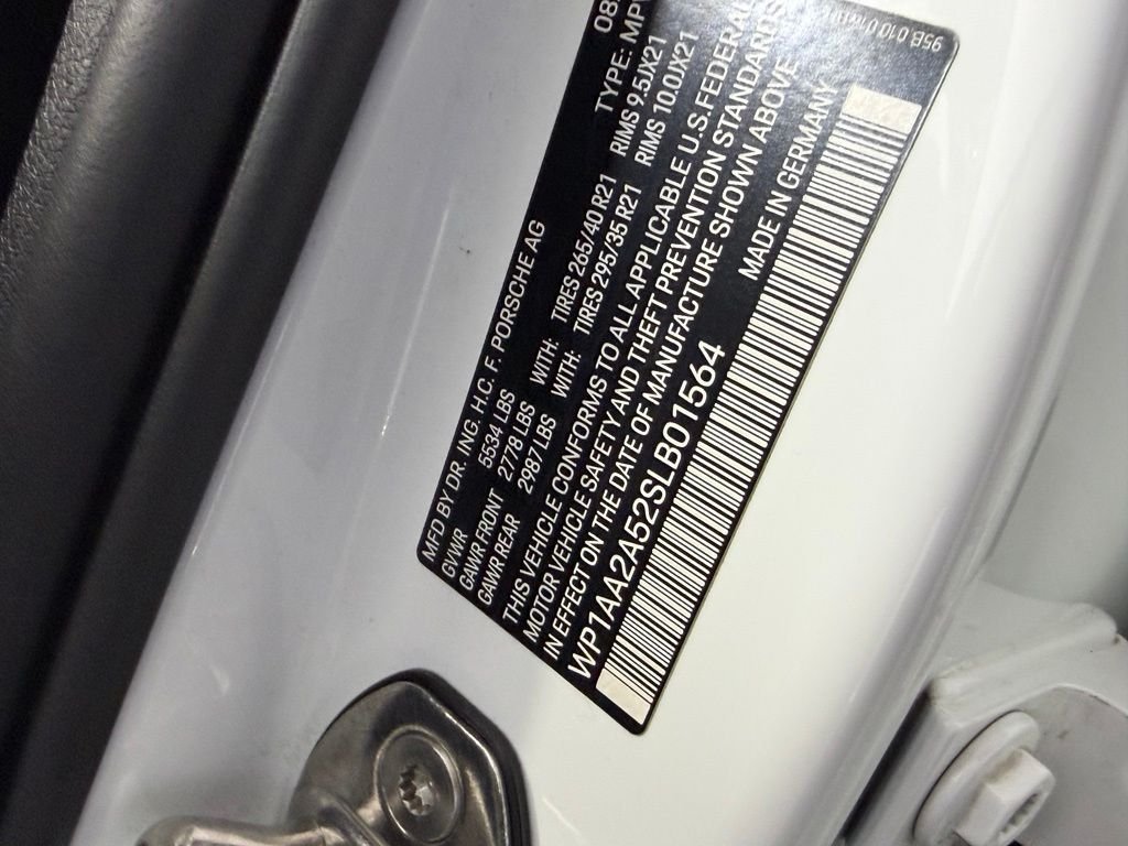 Used 2025 White Porsche  image 25