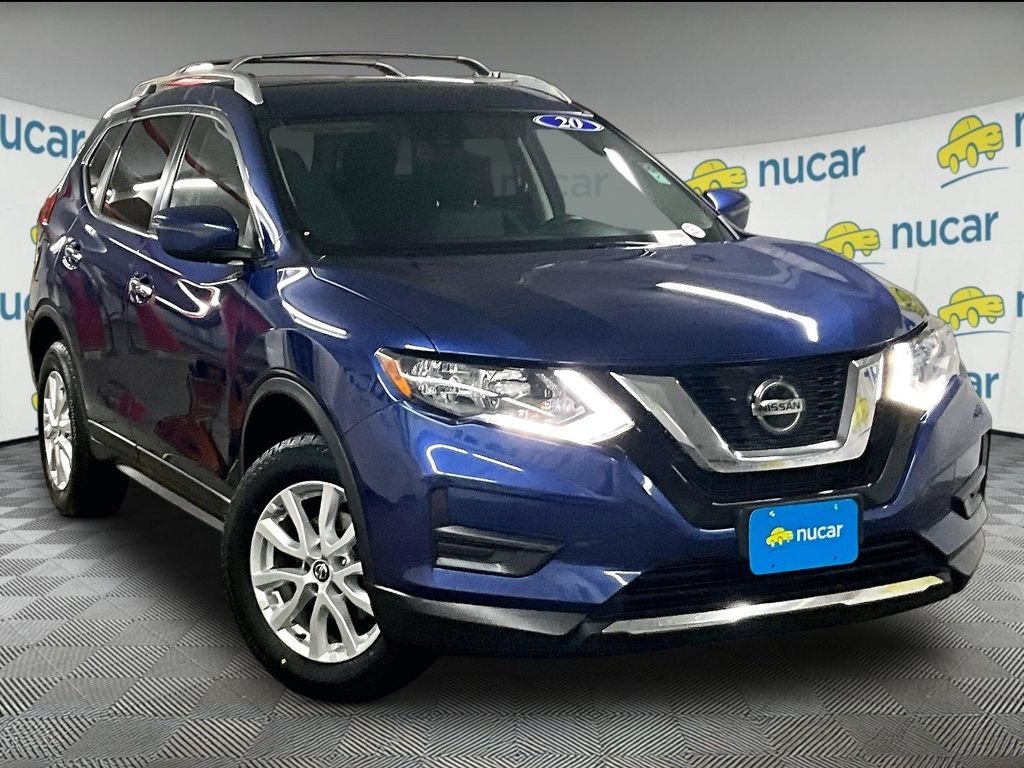 Used 2020 Blue Nissan SV image 1