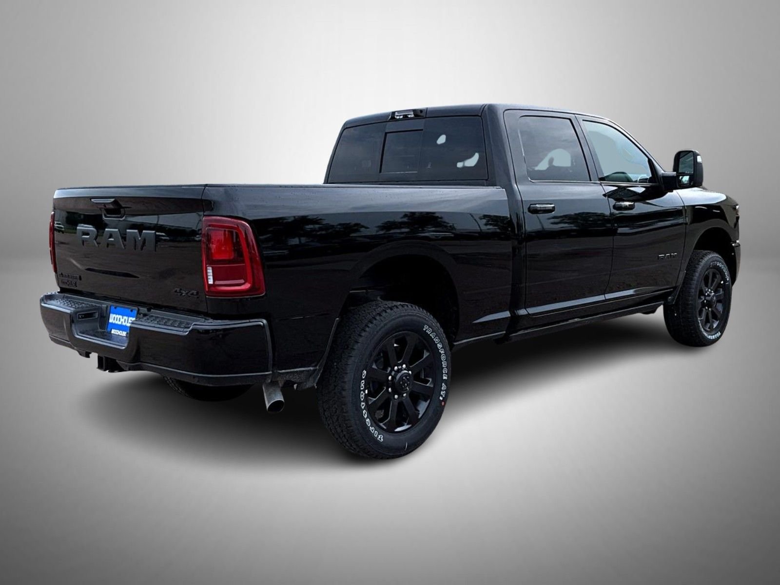New 2026 Diamond Black Crystal Pearl-Coat Exterior Paint RAM Laramie image 5