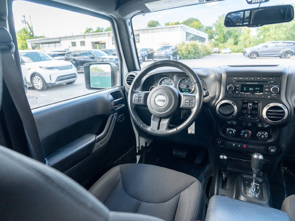 Used 2017 White Jeep Unlimited Sport image 20